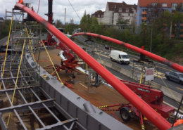 Biegetechnik für den Heistersteg in Nürnberg