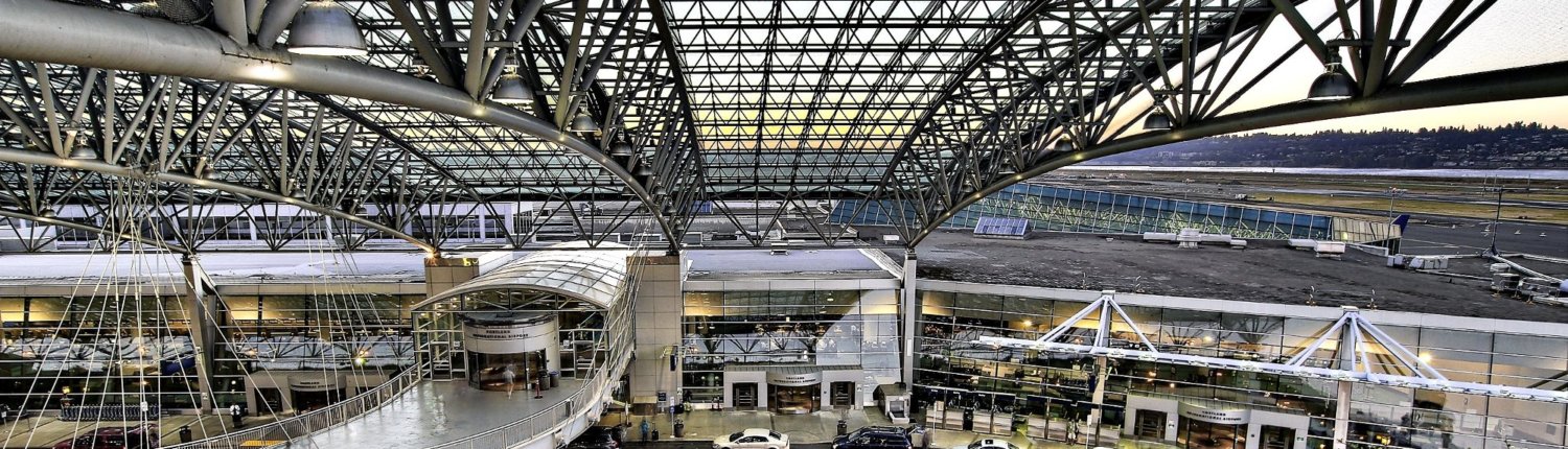 Stahlkonstruktion Portland International Airport