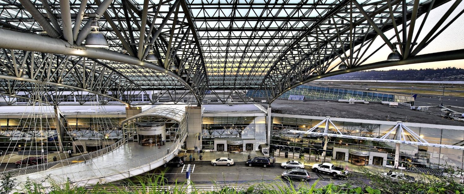 Stahlkonstruktion Portland International Airport